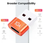 USB 3.0 To Type C Adapter OTG Type C Male To USB Female Converter For Laptop Xiaomi Samsung USBC Adaptador usb a tipo c - Image 3