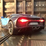 1:32 Bugatti Chiron alloy car model has simulated sound and lighting functions, rich details, fine workmanship, and good quality - Image 3