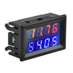 DC 0~100V/200V LED Digital Voltmeter Ammeter Car Motocycle Voltage Current Meter Volt Detector Tester 10A/50A/100A with Shunt
