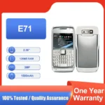Original Unlocked E71 Single SIM Bluetooth 2.36" 1500mAh Loudspeaker Fast Shipping Mobile Phone in Good Condition