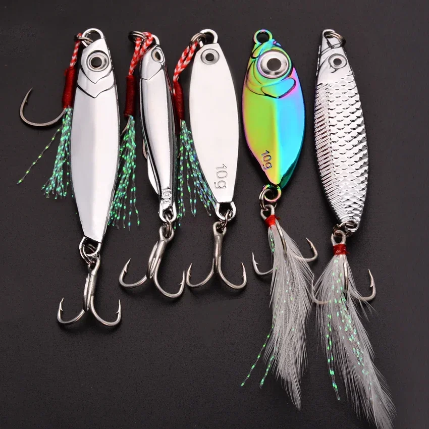 kf-S5481741990d34102a2e6425ab2196322W 5pcs/lot Wobbler lures 3g/10g/15g Metal Vib Fishing Lure set Sinking Hard Metal VIB Sea Fishing Lures Artificial Pesca Bait - Image 6