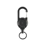 Retractable Heavy Duty Pull Reel Carabiner Key Chains Strong Steel Wire Rope Buckle Spring Key Ring Outdoor Sporty Keychain Tool - Image 4