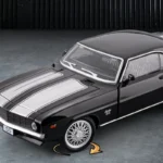 Diecast 1:32 Scale Camaros SS alloy sports car model with sound and light Pullback metal toy car gift children boy miniature - Image 5