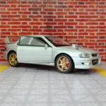 1:32 Subaru alloy supercar children's toy car model pull back acousto-optic car door and hood trunk can be opened rich details - Image 5
