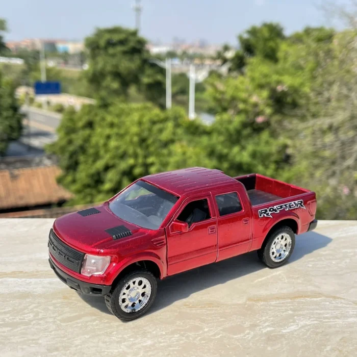 1:32 Ford Raptor F150 Pickup Truck Alloy Diecast Vehicle Model Toy Gift Display Piece Unpack - Image 3