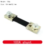 DC0-100V1A 10A 50A 100A LED DC dual display digital ammeter and voltmeter digital meter head - Image 5