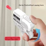 Shell-Ejecting Mini Ring Gun: Adult Fidget Hand Spinner Equipped with 2 Shell Casings & 10 Bullets - Perfect Stress Relief Gift - Image 3