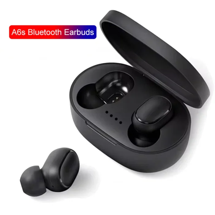 TWS A6S Bluetooth Earphones Wireless Headset IPX5 Waterproof Deep Bass Earbuds True Wireless Stereo Headphones Sport Earphones - Image 1