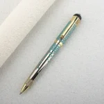 Luxury Mesh Carving Metal Ballpoint Pens School Business Office Signature Roller Pen Writing Student Stationery Supplies - Image 5