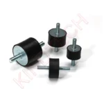 1/2/4/6/10Pcs Male-Male Thread M3 M4 M5 M6 M8 Shock Absorbers VV-Type Rubber Mount Anti Vibration Dia 8-40mm Silent Block - Image 3