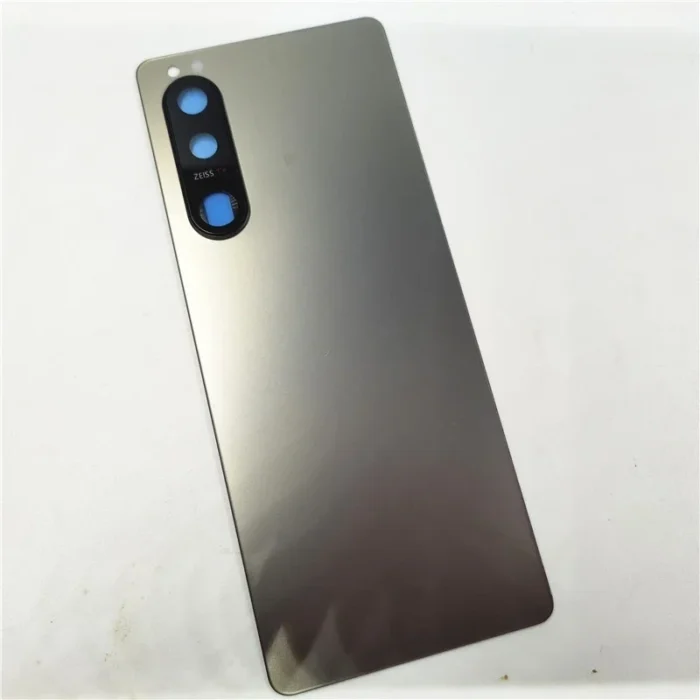 Glass Back Lid Door For Sony Xperia 5 III Hard backshell Cover Rear Housing Panel Case Shell + Camera Lens - Image 4