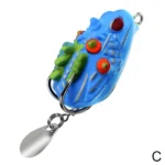 Soft Mini Fishing Lure Bionics Sequin Artificial Thunder Hook Dropshipping 25mm Lifelike Hide 3g Double C4Y9 - Image 4