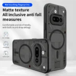 Case For Nothing Phone 3 3a 2a Pro 2a Plus CMF Phone 2 Pro 1 Armor Matte Clear Magsafe Magnetic Wireless Charge Shockproof Cover - Image 6