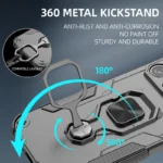 Anti-Slip Phone Case For Vivo iQOO Z10 Turbo Pro Magnetic Suction Stand Phone Holder Back Cover For Vivo iQOO Z10 Turbo Pro Case - Image 6