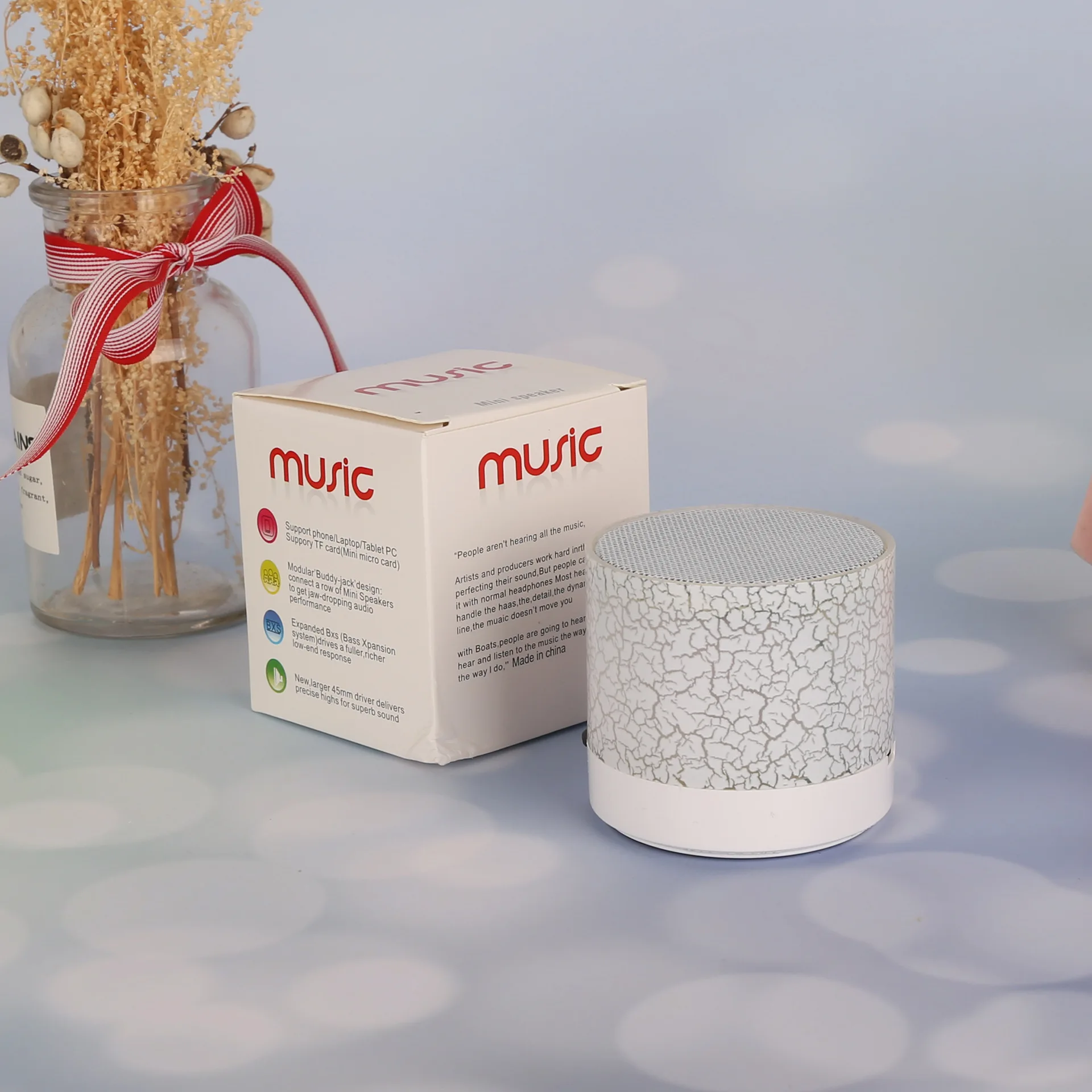 kf-S6e20241cc0cb4f51b49a49d5d5c9dd3cL Aluminum Alloy Wireless Bluetooth Speaker Mini Portable Outdoor Cannon Subwoofer Music Sound Box For Mobile Phone TF Card PC A10 - Image 3