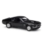 1/36 Ford Mustang Boss 429 Toy Car For Children Welly Diecast Vehicle Miniature Pull Back Free Wheels Collection Gift For Boys - Image 6