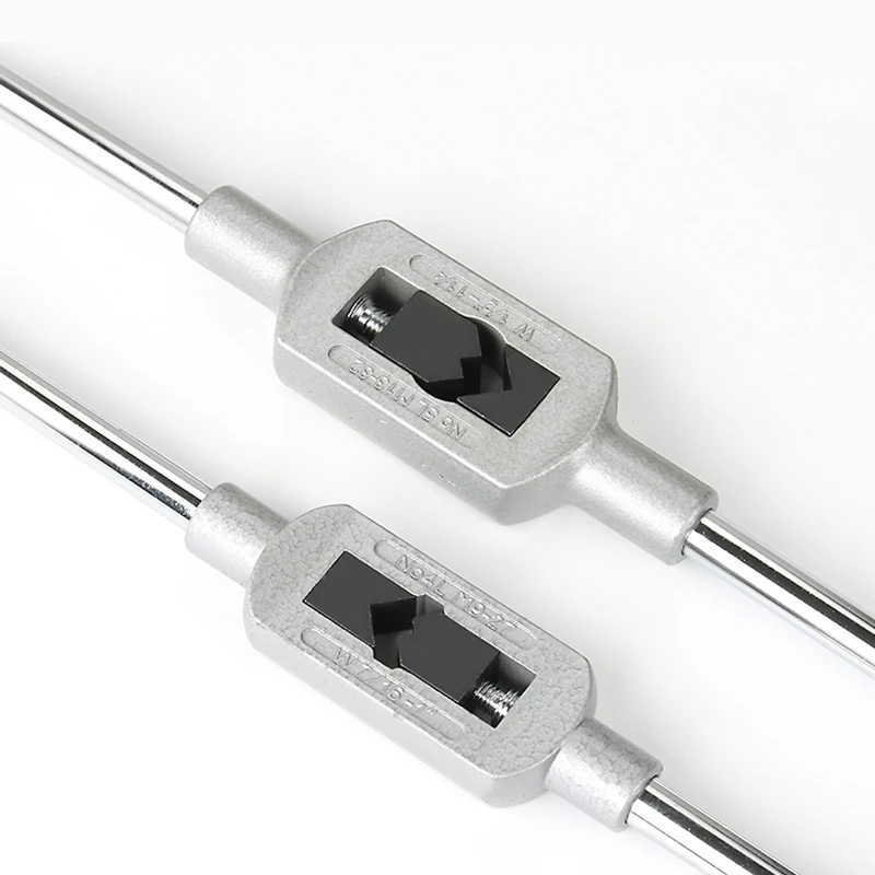 kf-S73619158392647d5b20e16a48dd9d4ebj Adjustable Tap Wrench for Thread Tap Handle Steel Hand Taps Holder Tapping Reamer Tools M1-8/M1-10/M1-12 - Image 4