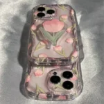 Beautiful Bracket Tulips Case For Redmi Note 14 13 Pro Plus 5G 12 11 10 Pro 11S 10S Xiaomi Redmi 13X 14C 13 A3 12 4G TPU Cover - Image 3