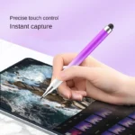 2 in 1 For Iphone Samsung Universal Screen Pencil Stylus Pen for Cellphone Tablet Capacitive Touch Pencil stylus pen caneta para - Image 3