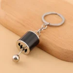 Beautiful Car Modification Pendant Six Gear Shift Keychain Car Pendant Shifter Metal Keyring - Image 4