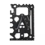 Outdoor Portable 18 in 1 Pocket Card Knife Wildlife Survival Equipment Lifesaving Card Multi purpose and Multi functional Tool