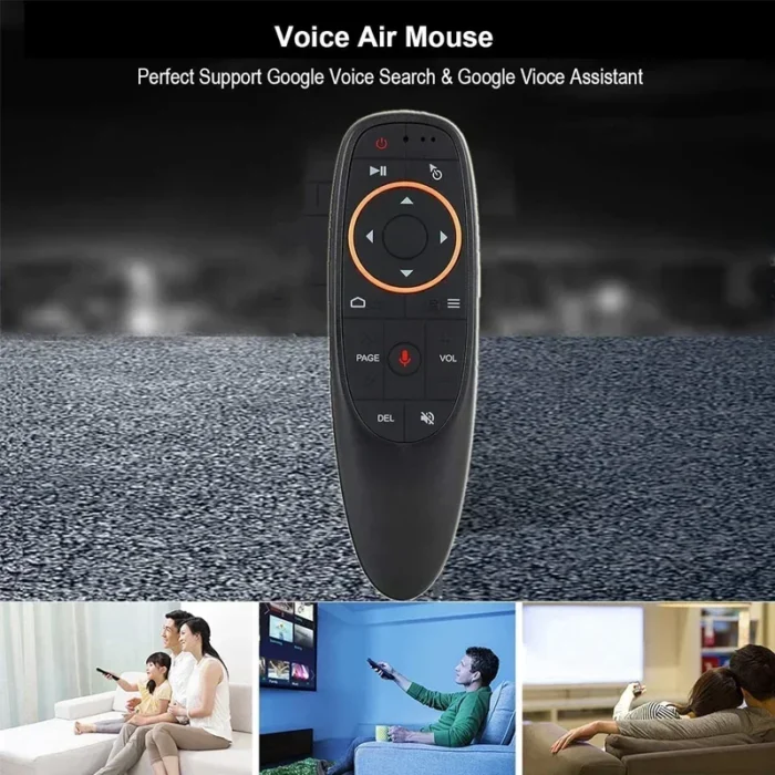 G10S Air Mouse Voice Remote Control 2.4G Wireless Gyroscope IR Learning for H96 MAX X88 PRO Android TV Box HK1 - Image 5
