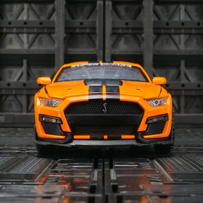 1:32 Ford Mustang GT500 alloy supercar car model acousto-optic toy doors can be opened has sound and lighting functions - Image 3