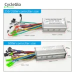 Ebike Brushless Motor Controller 500W 22A 36V 48V with S866 LCD Color Display Set for Electric Mountain Bike Scooter Accessories - Image 4