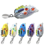 Soft Mini Fishing Lure Bionics Sequin Artificial Thunder Hook Dropshipping 25mm Lifelike Hide 3g Double C4Y9 - Image 2