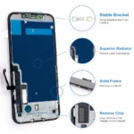 100% Tested Lcd For iPhone 11 Display 3D Touch Screen Replacement with Metal Frame Full FHD Durable Easy to Install Factory Lcd - Image 3