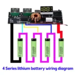 PD QC3.0 3S 4S 5S 65W 100W Power Bank Double TypeC Two Way Fast Charge Mobile Power Module 18650 Charging Temperature Protection - Image 6