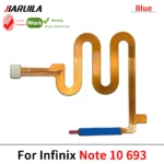 Home Button For Infinix Hot 20 4G 5G 20S Note 10 693 Fingerprint Sensor Home Return Key Menu Power Button Flex Ribbon Cable - Image 5