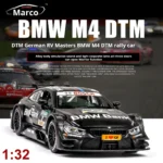 1:32 BMW M4 RS5 C63 Collection Metal Die-cast Simulation Model Cars Toys Alloy Model - Image 2