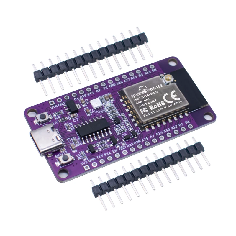 kf-S97abdd3d912c43c788a185329f7c387eO RTL8720DN dual-band WiFi Bluetooth BLE module NICEMCU BW16 development board supports arduino - Image 5