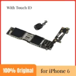Free Shipping Unlocked Plate for iPhone 6 Motherboard with Touch ID Original No iCloud Account Mainboard for iPhone6 Logic Board - Image 2
