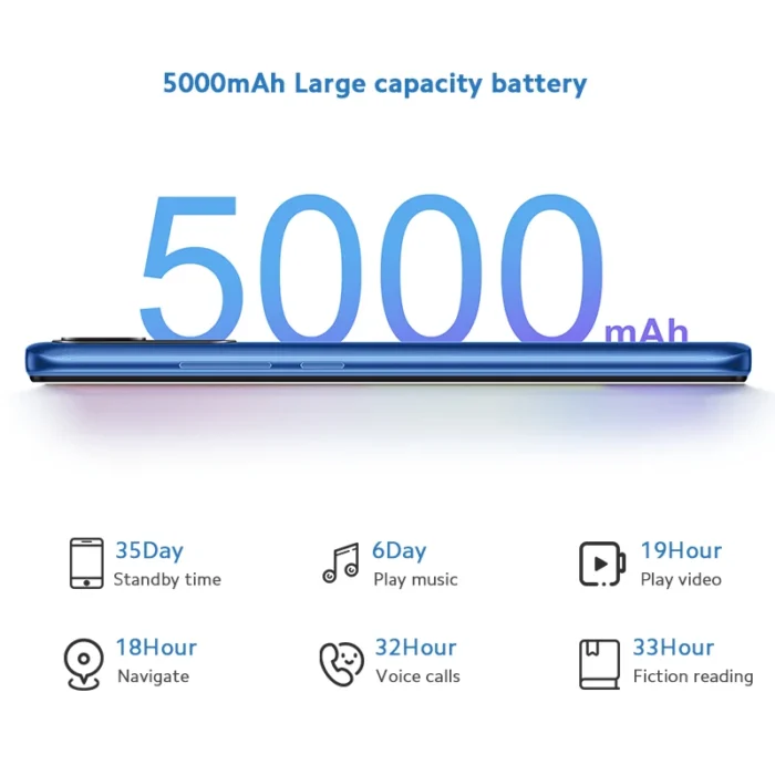 Original Xiaomi Redmi 10A Global Smartphone 6.53' HD Display Helio G25 Octa Core 13MP Fingerprint 5000mAh 4G SmartPhone - Image 6