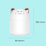 250ml New Desktop Humidifier With Colorful Atmosphere Light Cold Mist Aroma Diffuser Home Bedroom Humidifier Purifies - Image 6
