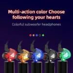 QKZ AK6 In Ear Earphone 6 Dynamic Driver Unit Headphone With Mic Stereo Sports HiFi Subwoofer Headset Monitor Earbuds For iPhone - Image 6
