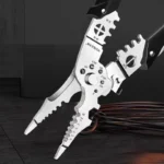 21 in 1 Wire Stripping Pliers Bent Non Slip Handle Electrician Hand Tools Multitool Adjustable Automatic Stripper Tool - Image 4