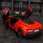1:32 Maserati MC20 alloy supercar model car doors and the front hood and trunk door can also be opened rich details - Image 5