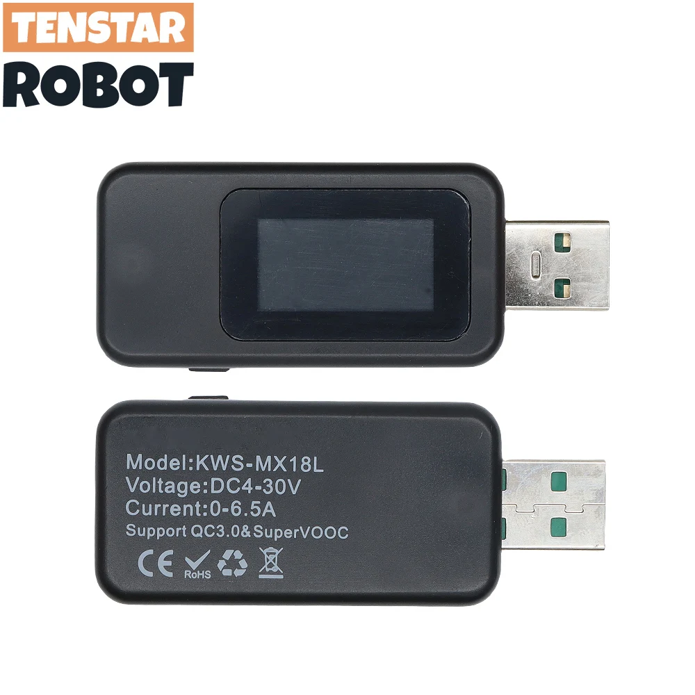 kf-Sa2851b44165a4a33bc035e0c425b8518C 10 in 1 USB Tester DC Digital Voltmeter Amperimetro Current Voltage Meter Amp Volt Ammeter Detector Power Bank Charger Indicator - Image 2