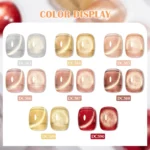 MTSSII 7ml Cat Magnetic Gel Nail Polish Champagne Gold Magnetic Gel Semi Permanent For Nails Soak Off UV Gel Varnish Manicure - Image 4