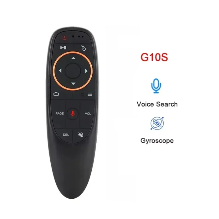 G10S Air Mouse Voice Remote Control 2.4G Wireless Gyroscope IR Learning for H96 MAX X88 PRO Android TV Box HK1 - Image 6