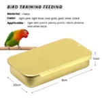 1 Pc Bird Feeding Handheld Feeder Mini Feeding Box Multiple Colors Bird Training Food Jar Bird Growth Training Interactive Toy - Image 4