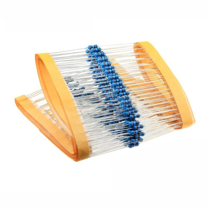 100pcs 1/4W 0R-22M 1% Metal Film Resistor 0.25W 0 2.2 10 100 120 150 220 270 330 470 1K 2.2K 4.7K 10K 100K 470K 1M 10M 20M ohms - Image 2