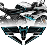 CF250SR 2023 Motorcycle Anti Slip Fuel Oil Tank Pad Side Knee Grip Decal Protector Sticker Pads FOR CFMOTO CF 250 SR 250SR 2023 - Image 2