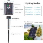 100/200 Leds Solar Fairy Light Outdoor Garland Solar Lamp for Courtyard Christmas Tree Garden Waterproof - Image 5