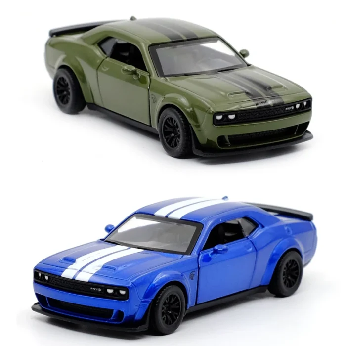 Caipo 2022 Dodge Challenger 1/44 Alloy Diecast Car Model Toy With Pull Back /For Children Gifts /Educational Toy Collection - Image 5
