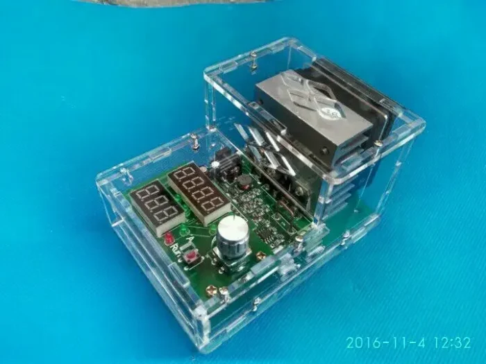Protect shell housing case for Constant current electronic load Discharge 9.99A 60W 30V battery capacity tester - Image 2