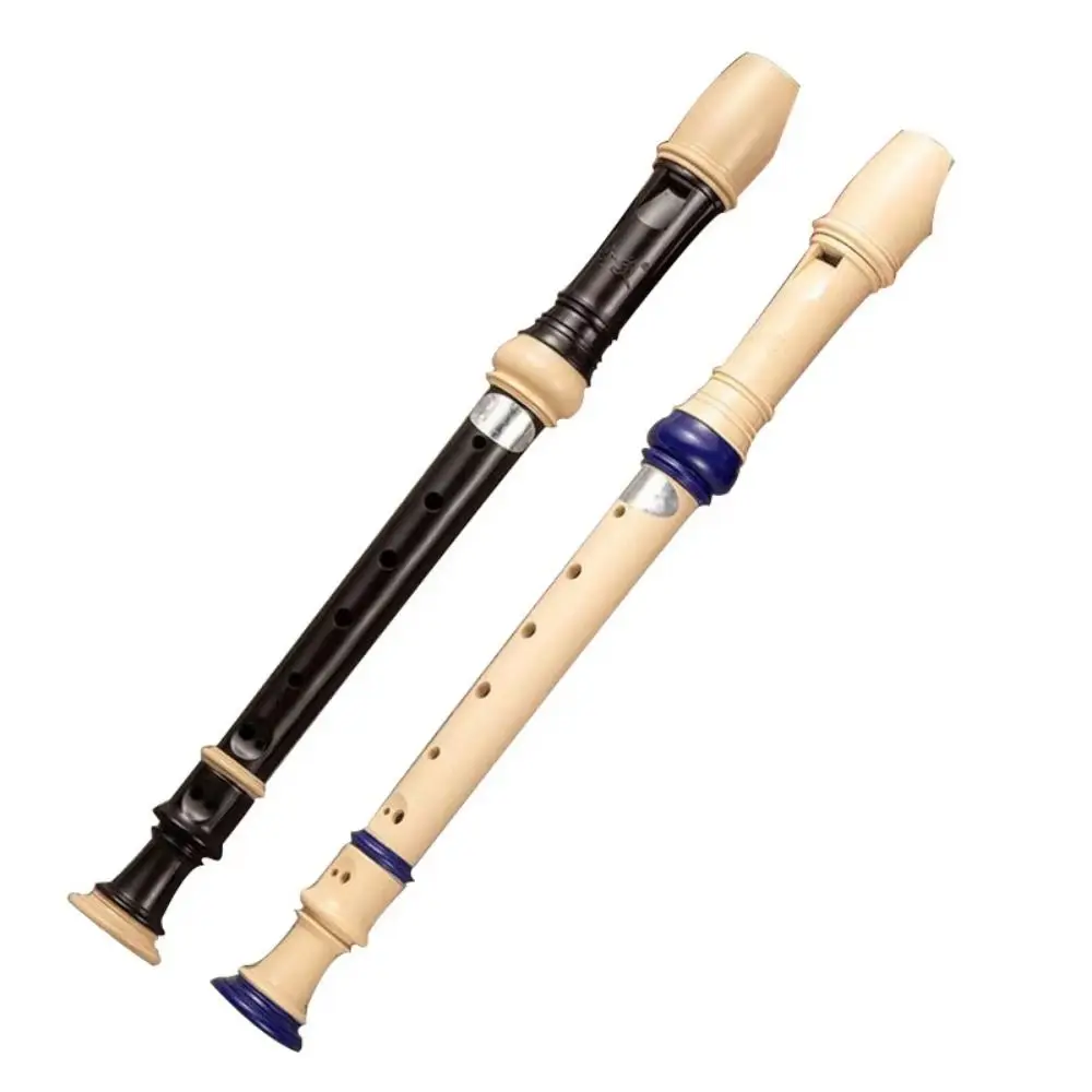 kf-Sb7d3a13cdbaf4b59b7f545afe76e62c0u Easy Adjustable Soprano Recorder Baroque Fingering Non-toxic Eight Hole Clarinet Natural Food Grade ABS Vertical Flute - Image 1